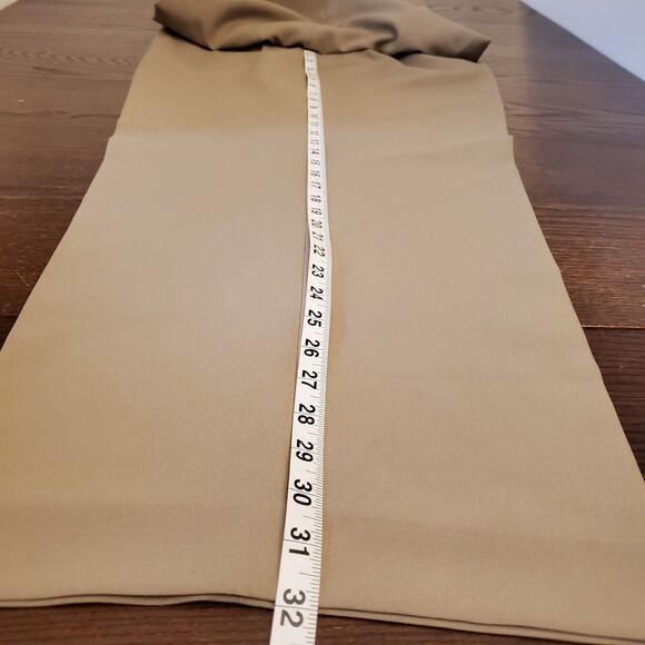 NWT Botany 500 Casual Dress Pants Size W50 Camel Flat Front by Haband $59 - Picture 3 of 16